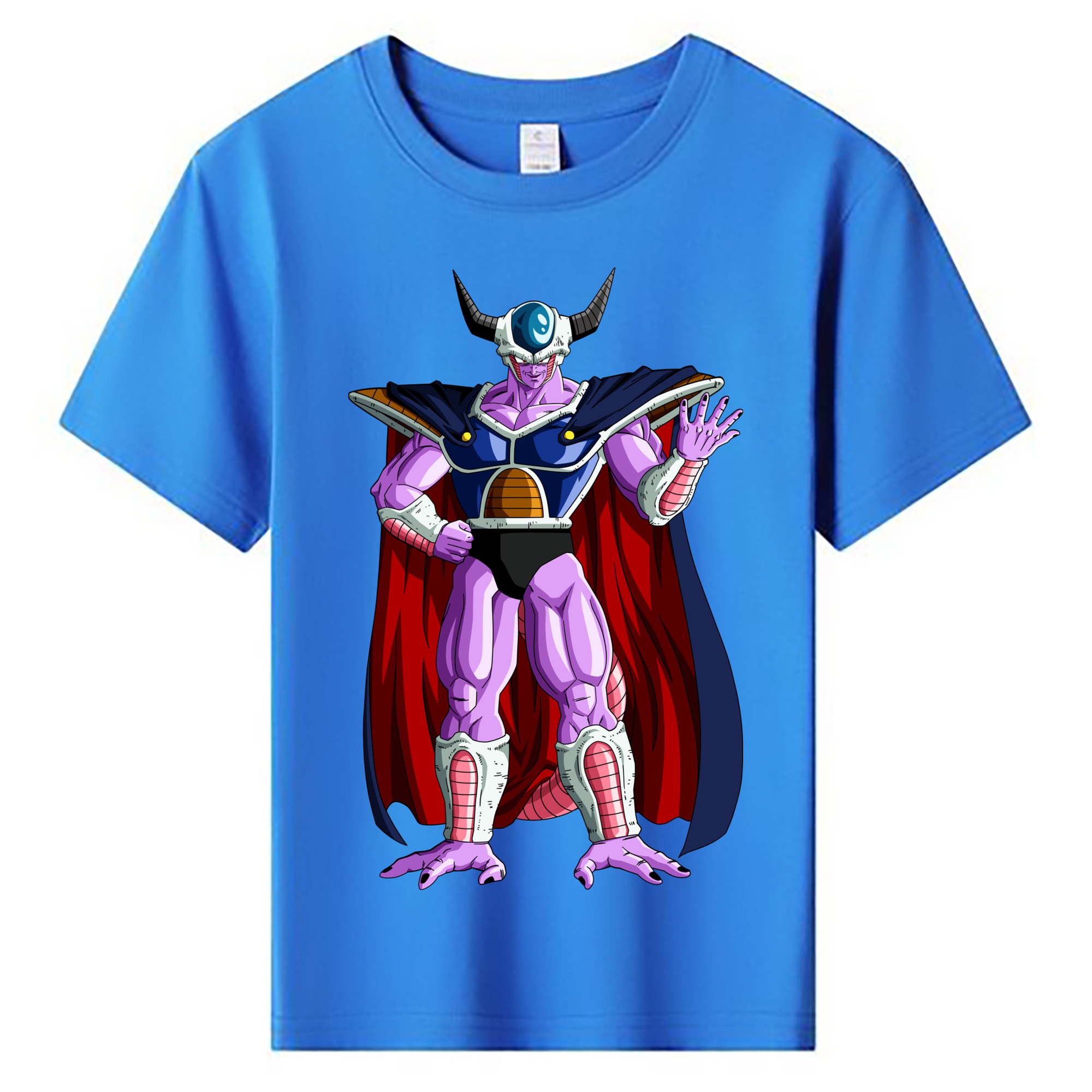 （画像用） ドラゴンボール コルド大王 DRAGON BALL King Cold 綿100％キッズTシャツ（フロントプリント）